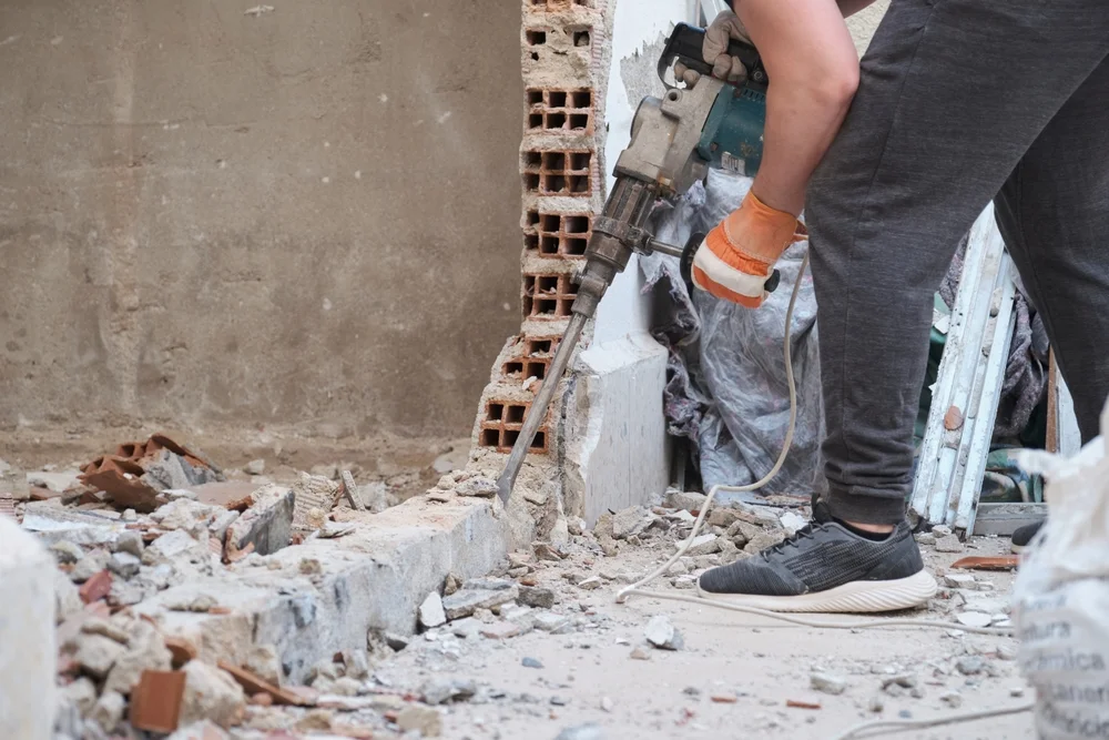 Ohne Abklärung abriss durchführen